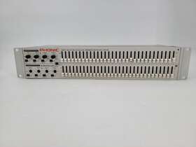 Ia231f Phonic Dual 31 Band Graphic Eq Feedback Detection Limiter Rack Mount
