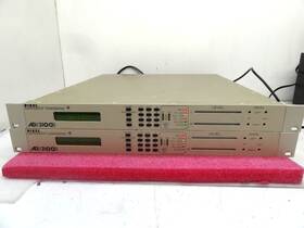 Ad3100 Pixel Instruments Corp Lot-2 Corp. Audio Delay Aes / Ebu Time Vintage T9