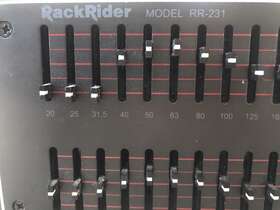 Rr231 Rack Rider Rr321 Graphic Equalizer - Dual Channel 31-band