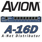 A-16d Rackmount Aviom -16d 8-port -net Distributor