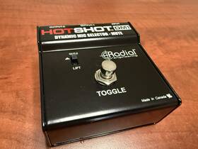 R800-1700 Radial Engineering Hotshot Dm1 Microphone Signal Muting Footswitch Stage Toggle