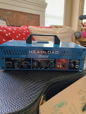 R8007058 Radial Engineering Headload Guitar Amp Load Box