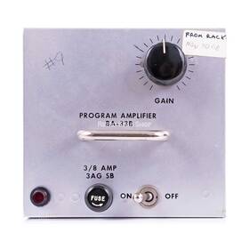 Ba-33b Rca Program Amplifier Microphone Preamp Vintage Rare Ba33b Mic Pre