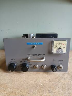 6386 Rca Ba25 Ba 25 Vari Mu Tube Compressor Limiter