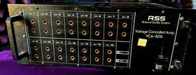 Vca-800 Roland 15 Channel Voltage Controlled Amp Rss Studio System Very Rare