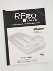 Rp-20 Rp20 Digitech Valve Effects Processor User Owners Manual
