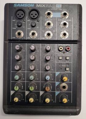 Mixpad4 Samson Multi-channel Mixer With External Power Supply