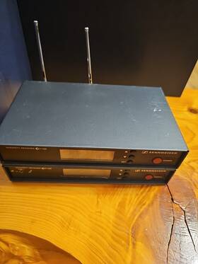 518-550 Sennheiser 131338 Diversity Wireless Receiver Ew100 Em100 630-662 And Untested