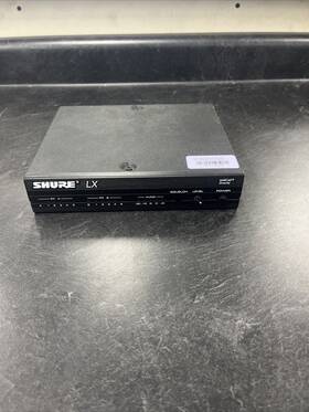 Lx4-cg Shure Marcad Diversity Wireless Microphone Receiver No Power Supply