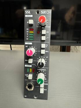 Solid State Logic 729736x1 Six Channel 500 Series Strip With Mic/line/inst Preamp