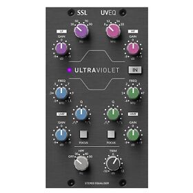 Solid State Logic Ultra Violet Eq 500 Series Stereo 4-band Equalizer Module