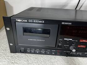 Cc-222mkii Tascam Cc-222 Mk Ii Professional Audio Cassette And Cd Deck 222 Mkii Needs Repair