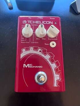Tc Electronic 706622011275 Helicon Mic Mechanic 1 Vocal Effects Fx Processor Pedal No Power Supply