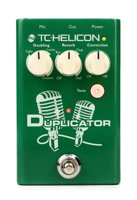 000-ddx00-00010 Tc-helicon Duplicator Vocal Effects Stompbox
