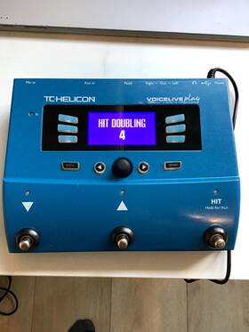 12274049 Tc-helicon Voicelive Play Multi-effects Processor Harmony Doubling Blue