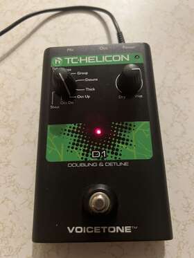 Tc-helicon 653341325938 Duplicator Vocal Effects Stompbox With Doubling