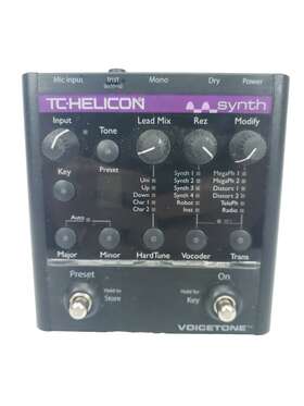 9423792 Tc-helicon Voice Tone Synth Vocal Effect Pedal
