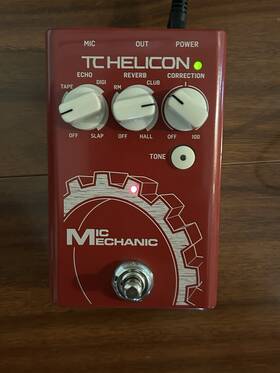 S190700088ddw Tc Helicon Mic Mechanic 2 Vocal Effects Pedal