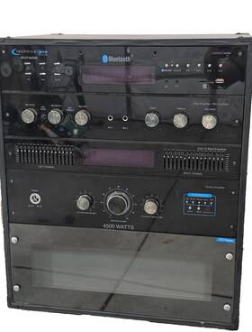 Rksys4500 Technical Pro Control Center With Pre-amp Power Amp Dual 15 Band Eq