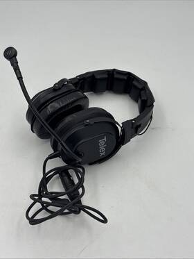 Hr2-300534-000 Telex 300534 Dual-side Passive Noise Reduction Headset A4f Untested