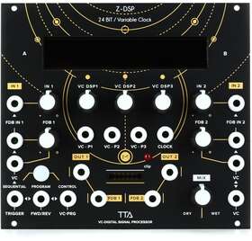 Tiptop Audio 859469903214 Z-dsp Ns Vc-digital Signal Processor Eurorack Module - Black