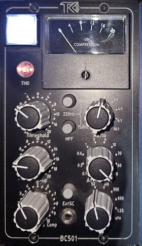 Bc501-gr Tk Audio 500 Series Stereo Bus Compressor Mint