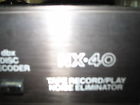 Nx-40 Units-sx-20 Dbx Sx-10 Elimin Noise Recod Tape Reduction Sx-30