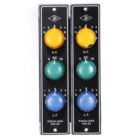 508-av Universal Audio 1965 508 Equalizer Modules Matched Stereo Pair Eq Units