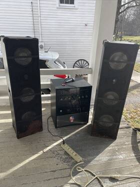 Rksys3500 Universal Audio 713939030290 Technical Pro Tested Complete System Minus Bass