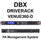 Venue360-d Dbx Driverack Dante Pa Management