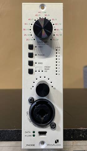 Ng500 Wesaudio 5906660299172 Phoebe Microphone Preamp Module 2022 - Present Silver