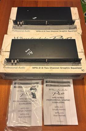Wpg-315 Wharfedale 2 Pro Wpg Series Graphic Equalizer