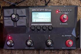 B2-four Zoom B2 Four Bass Multi-effects Processor With Di