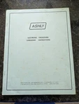 Ashly SC-88, SC-80, SC-77, SC-70, SC-22, SC-20 Crossovers Factory Owners Manual. Fixed Price $19.95.