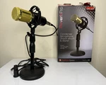 Air Reverb Pro Condenser Microphone Usb Shock Mount Stand Plug & Play Gold. Fixed Price $45.00.