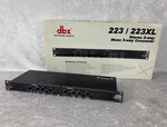 Dbx 223XL Crossover Rack Unit. Fixed Price $165.00.