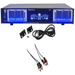 Rockville REQ20 19" Pro Rack Mount Dual 10-BAND Graphic Equalizer Eq+vu Meters. Fixed Price $116.52.