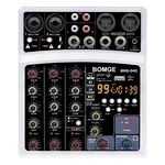 Bomge 4 Channel Dj Bluetooth Audio Mini Mixer With 99DSP Processor, Usb White. Fixed Price $56.51.