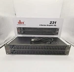 Dbx 231 Dual Channel 31-BAND Graphic Equalizer Rackmount Pro Audio Tested. Fixed Price $150.00.