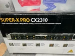 Behringer CX2310 Super-x Pro Crossover 2-WAY Stereo 3-WAY Mono Rack Xlr. Fixed Price $99.00.