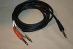 Hosa 10' 1/4" Audio Patch Bay Cable 2 MONO-1 Stereo New. Fixed Price $14.99.