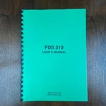 Vintage Bss Audio Ltd FDS-310 User's Manual. Fixed Price $30.00.