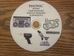 Phonic Audio Repair Service Owner Manuals 1 Dvd In Pdf Format. Fixed Price $19.00.