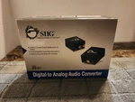 Siig Digital To Analog Audio Converter CE-CV0011-S1. Fixed Price $24.99.