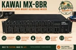 Kawai MX-8BR Rack Mount Channel Mixer Tested & Working Vintage Htf Audio. Fixed Price $198.85.