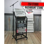 Rack Mount Cart Stand Rolling Studio Mixer Gear Pro Audio It Server Holder Case. Fixed Price $88.00.