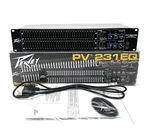 Peavey PV231 Dual Band Graphic Equalizer Variable 24 Db Xlr Balance. Fixed Price $159.99.