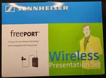 Sennheiser Freeport Presentation Set W/diversity Receiver + Bodypack FP-12-C-US. Fixed Price $229.99.