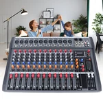 Pro 12 Channel Live Studio Audio Mixer Mixing Console Usb Slot Dj Ktv. Fixed Price $99.40.