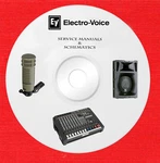Electro Voice Audio Service Manuals And Schematics On 1 Dvd In Pdf Format. Fixed Price $24.25.